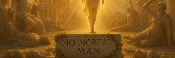 No mortal man.